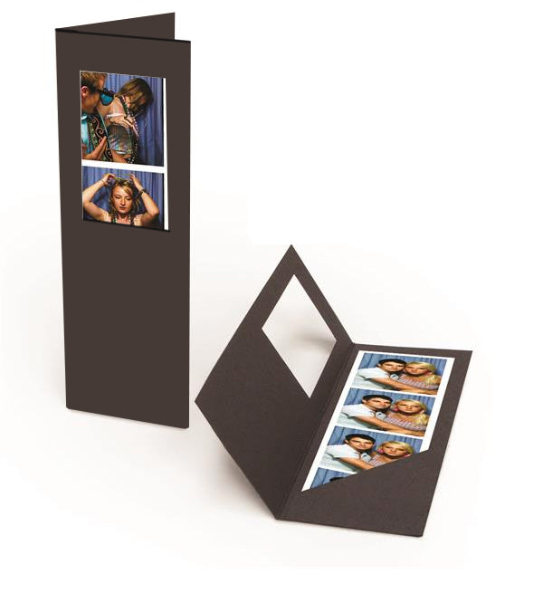 TAP Black 2x6 Photo Booth Photo Folders - 50/pack – Pictura Supply