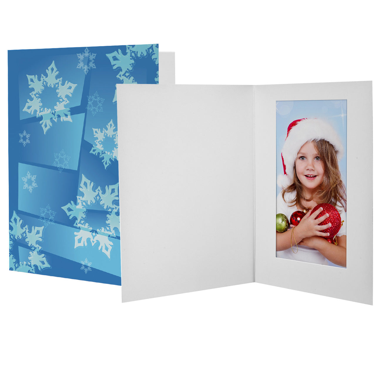 Snowflake Photo Folders - 4x6