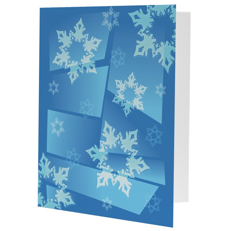 Snowflake Photo Folders - 4x6