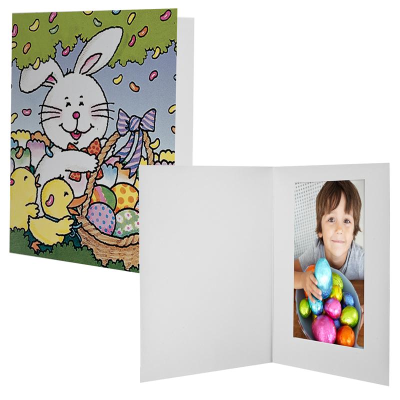 Easter Bunny Basket Photo Folders