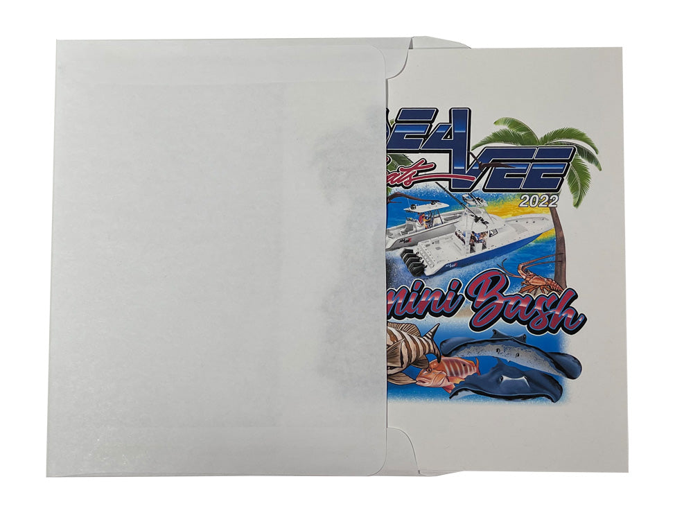 EP-ENV 6.5 inch x 8.5 inch White Booklet Envelopes for EPIC folders