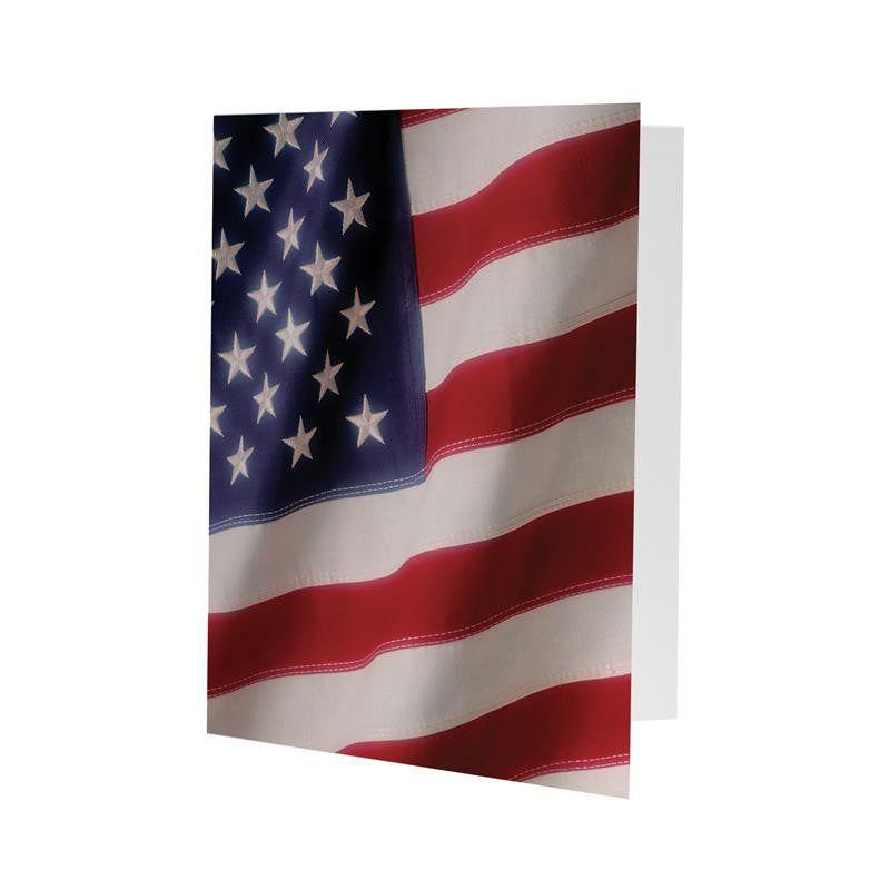 4x6 American Flag Photo Folders