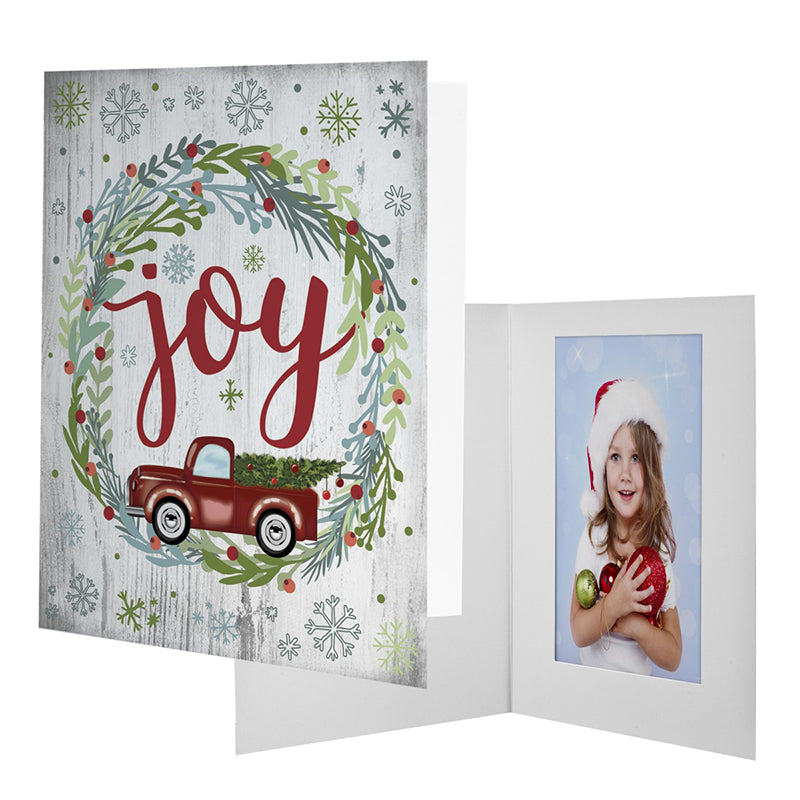 4x6 Christmas Joy Photo Folders