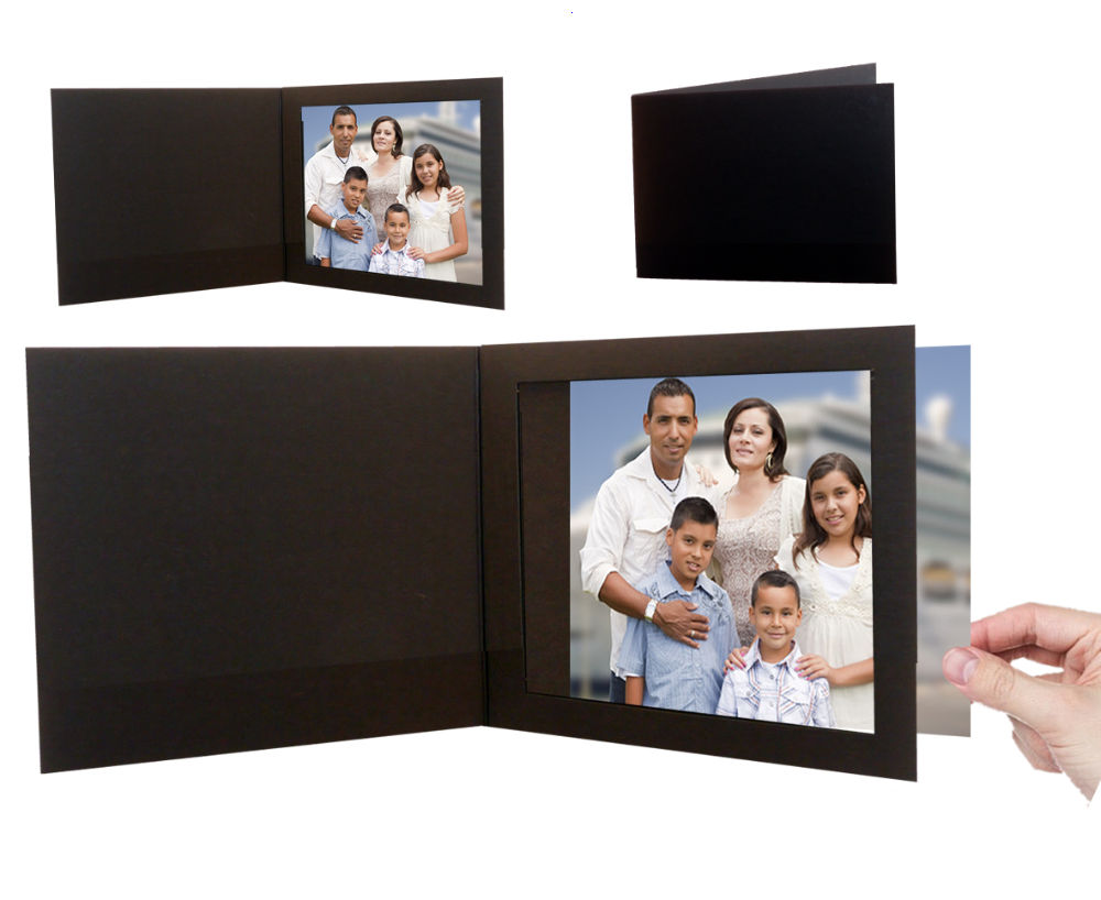 Custom Printed Photo Folders for 4x6, 5x7 Event Pictures