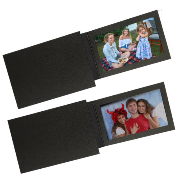 7x5 Black Photo Folder