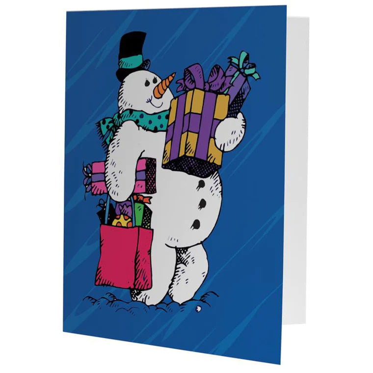 Snowman Photo Folders