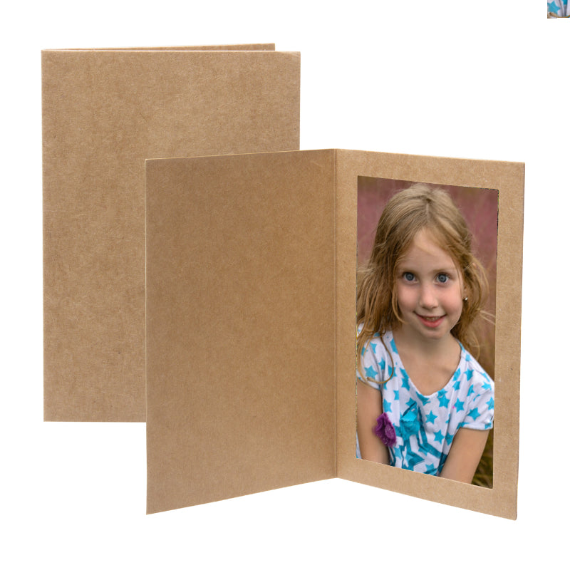 Kraft Paperboard Photo Folders (25 Pack)